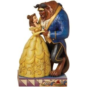 Beauty & The Beast Figurine Disney Traditions Love Conquers All New Jim Shore
